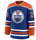 Leon Draisaitl Edmonton Oilers Premium Jersey - Royal Blue - Fanatics