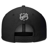 Pittsburgh Penguins Fanatics Black Authentic Pro Training Camp Snapback Hat