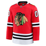 Chandail personnalisé Premium Fanatics domicile des Chicago Blackhawks - Rouge