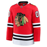 Chandail personnalisé Premium Fanatics domicile des Chicago Blackhawks - Rouge