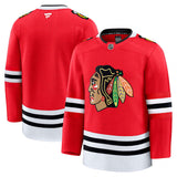 Chandail Fanatics domicile Premium des Chicago Blackhawks - Rouge