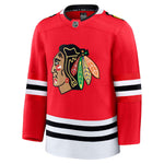 Chandail Fanatics domicile Premium des Chicago Blackhawks - Rouge