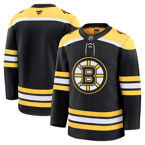 Boston Bruins Fanatics Home Premium Jersey - Black