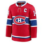 Men's Montreal Canadiens Nick Suzuki Fanatics Red Home Premium Player Jersey