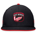 Detroit Red Wings Fanatics 2024 NHL Draft Snapback Hat - Black