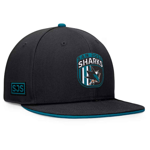 San Jose Sharks Fanatics 2024 NHL Draft Snapback Hat - Black