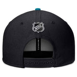 San Jose Sharks Fanatics 2024 NHL Draft Snapback Hat - Black