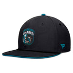 San Jose Sharks Fanatics 2024 NHL Draft Snapback Hat - Black