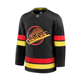 Customized Vancouver Canucks Black Third Skate Premium Alternate Jersey - Fanatics
