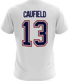 Cole Caufield Montreal Canadiens NHL Mitchell & Ness Men's White Milo T-Shirt