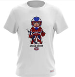 Jakub Dobes Montreal Canadiens NHL Mitchell & Ness Men's White Milo T-Shirt