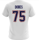 Jakub Dobes Montreal Canadiens NHL Mitchell & Ness Men's White Milo T-Shirt