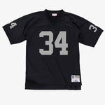 Bo Jackson Los Angeles Raiders NFL Mitchell & Ness Men's Black Gridiron 1988 Legacy Collection Replica Jersey