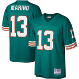 Men's Dan Marino Mitchell & Ness Aqua Miami Dolphins Legacy Collection Jersey