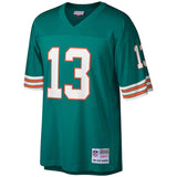 Men's Dan Marino Mitchell & Ness Aqua Miami Dolphins Legacy Collection Jersey