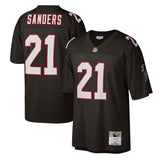 Chandail Deion Sanders réplique Mitchell &amp; Ness des Atlanta Falcons Legacy - noir  