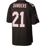 Chandail Deion Sanders réplique Mitchell &amp; Ness des Atlanta Falcons Legacy - noir  