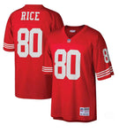 Jerry Rice #80 San Francisco 49ers Mitchell & Ness Legacy Jersey - Red