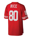 Jerry Rice #80 San Francisco 49ers Mitchell & Ness Legacy Jersey - Red