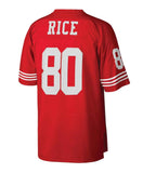 Jerry Rice #80 San Francisco 49ers Mitchell & Ness Legacy Jersey - Red