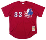 Chandail Larry Walker Mitchell et Ness des Expos de Montréal