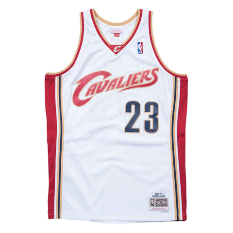 Men's Mitchell & Ness Lebron James Cleveland Cavaliers Hardwood Classics Swingman Jersey