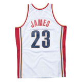 Men's Mitchell & Ness Lebron James Cleveland Cavaliers Hardwood Classics Swingman Jersey