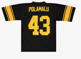Men's Troy Polamalu Black Pittsburgh Steelers 2008 Legacy Player Jersey