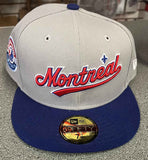 Casquette Expos de Montréal ajustée New Era 59FIFTY avec inscription 