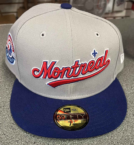 Casquette Expos de Montréal ajustée New Era 59FIFTY avec inscription 