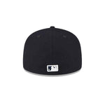 Casquette  Yankees de New York ajustée New Era 59Fifty bleu marine pour homme