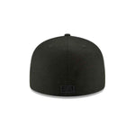 Casquette Yankees de New York ajustée New Era 59FIFTY des - Noir sur noir