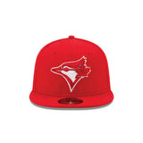 Casquette ajustée 59Fifty rouge pour homme des Blue Jays de Toronto (MLB) de New Era
