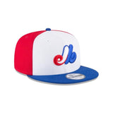 Montreal Expos New Era Tri-Color 9Fifty Cooperstown Snapback Cap