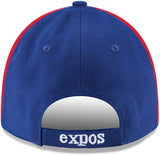 Montreal Expos Cooperstown MVP Tricolor Cap 9Forty New Era, One Size