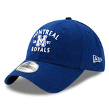 Casquette Royals de Montréal 1897 New Era bleu marine 9Twenty ajustable 