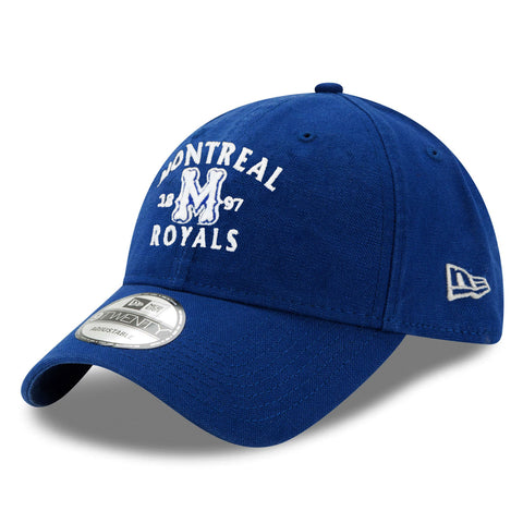 Casquette Royals de Montréal 1897 New Era bleu marine 9Twenty ajustable 
