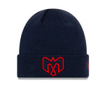 Montreal Alouettes New Era Men's Raised Cuff Knit Hat - Navy