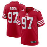 Nick Bosa San Francisco 49ers Nike - Chandail de match - Écarlate