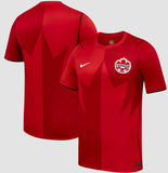 Chandail domicile réplique Nike rouge Canada Soccer 2026 pour homme