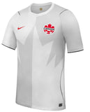 Chandail Réplique Domicile Nike Canada Soccer 2026 Blanc pour Homme
