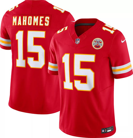 Nike Men's Kansas City Chiefs Patrick Mahomes #15 Limited Red Jersey