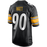 T.J. Watt Pittsburgh Steelers Nike Game - Jersey - Black