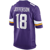 Justin Jefferson Minnesota Vikings Nike Game - Jersey - Purple