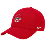 Casquette ajustable Nike Canada Soccer 2026 pour adultes - Rouge