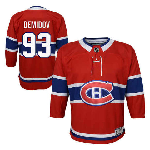 Ivan Demidov Montreal Canadiens Youth Jersey - Outerstuff
