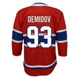 Ivan Demidov Montreal Canadiens Youth Jersey - Outerstuff