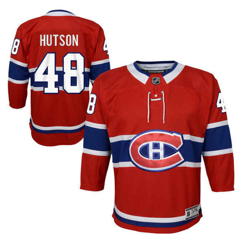 Lane Hutson Montreal Canadiens Youth Jersey - Outerstuff