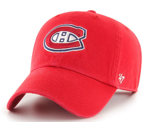 Casquette NHL ’47 CLEAN UP des Canadiens de Montréal - Rouge