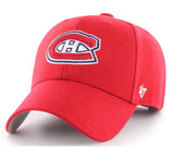 Casquette MVP de la marque NHL ’47 des Canadiens de Montréal - Rouge